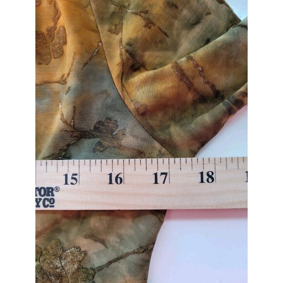 Vtg Y2K Babydoll Velvet Burnout Top S Romantic Whimsigoth Fairy Indie Artsy - Picture 11 of 15